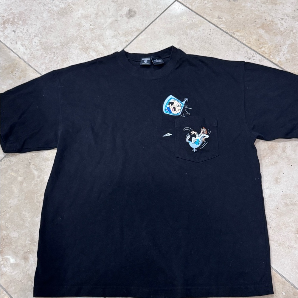 Warner Bros. Black T-Shirt with Jetson embroidery